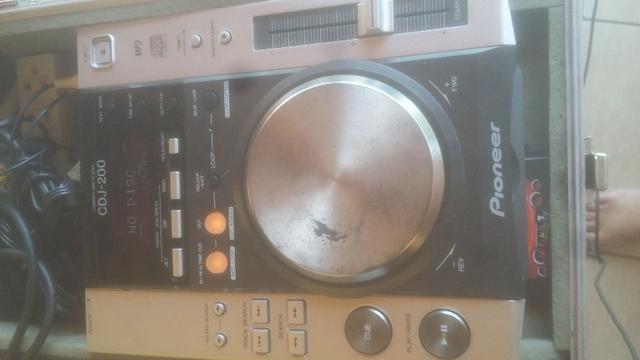 Par de cdj pionner 200 + mixer + case - set completo. **linktr.ee/pimentasonorizacao - Foto 2
