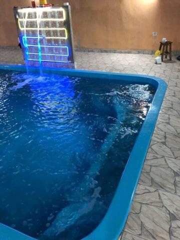 Praia Brava Ar-condicionado Piscina Sala Jogos Caioba DVic´z Casa 15 pessoas - Foto 2