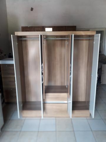 Promoção guarda-roupa 6 portas aramoveis Novo entrega grátis - Foto 4
