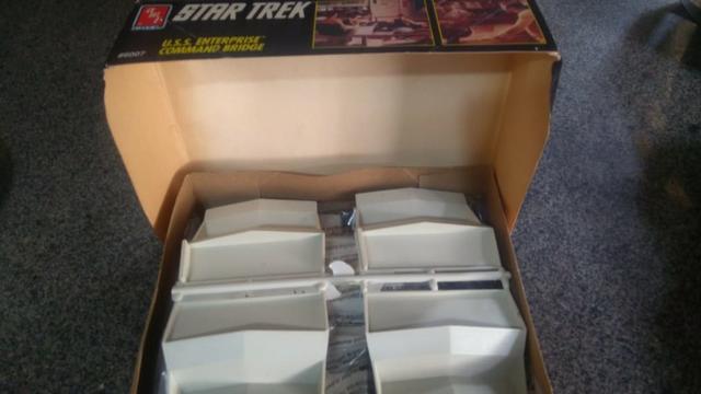 Star Trek Amt Ertl U.s.s. Enterprise Command Bridge Model - Foto 2