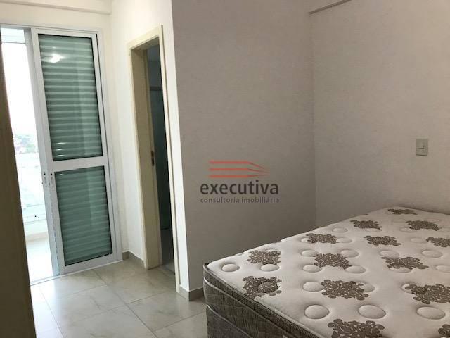 Apartamento com 1 dormitório para alugar, 57 m² por R$ 1.850,00/mês - Jardim das Colinas - - Foto 9