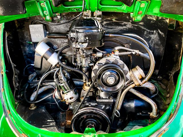 Fusca 73 Verde - Motor 1500cc - Foto 7