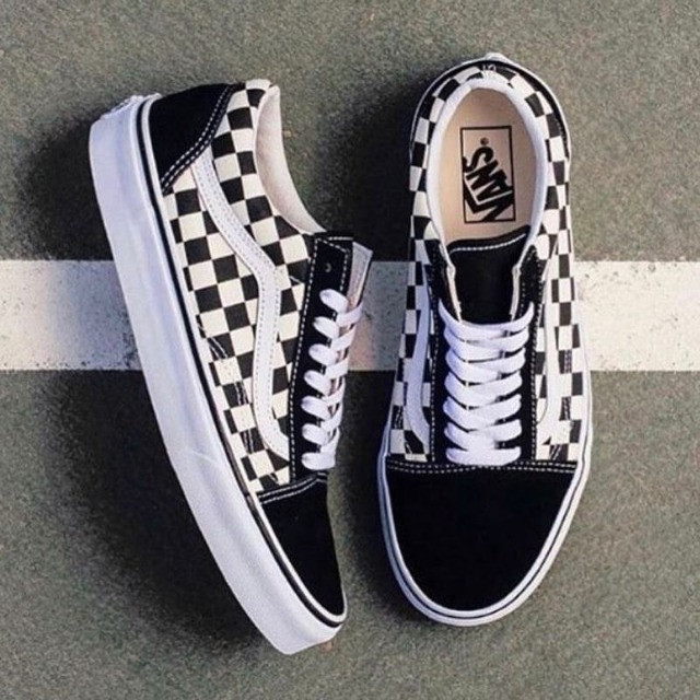 old skool quadriculado