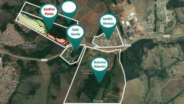 Lote Condominio Fechado Jardins - Regiao Senador Canedo - Jardins Porto
