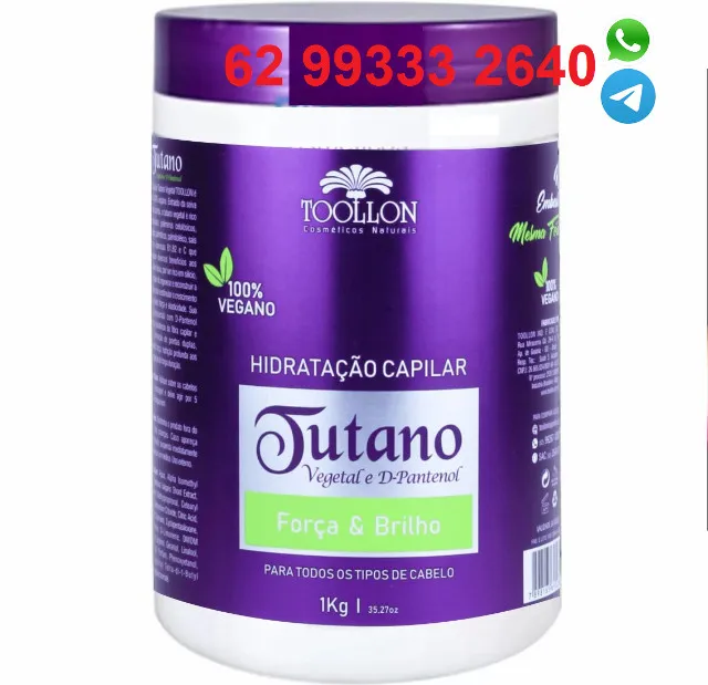 10 Máscaras de 1 Kg Hidratação Capilar Atacado na Promoção Tutano Toollon