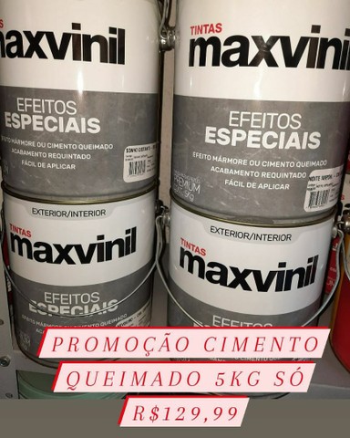 Oferta cimento queimado 5kg na Cuiabá tintas.. imperdível!!!