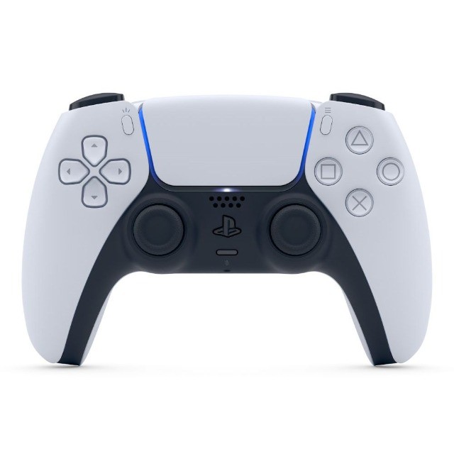 Controle Sem Fio Sony Playstation DualSense - Branco/Preto
