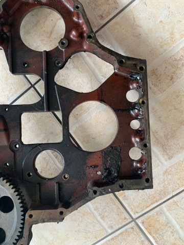 tampa frontal motor mwm 4 cil original