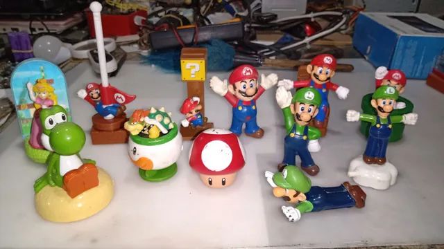 Coleção super Mario McDonald's