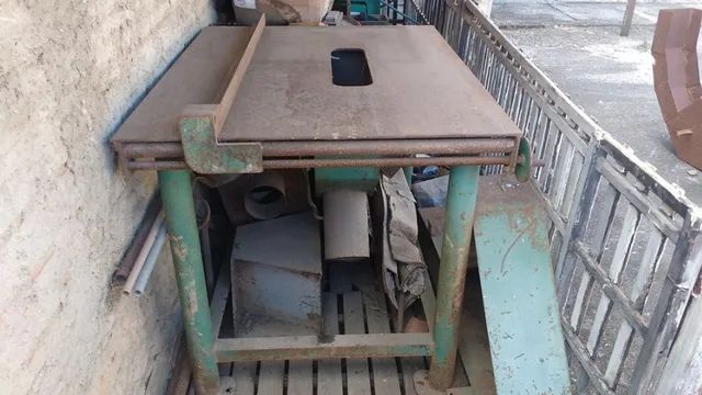 Serra Circular De Bancada (só A Mesa) Pesada 1,00x1,00x1,20 - Foto 3