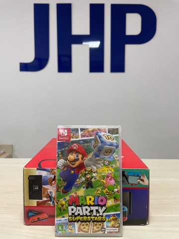 Jogo Mario Party Superstars Nintendo Switch Mídia Física