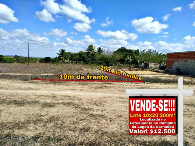 Terreno 10x20 em Passa e fica!