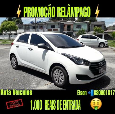 Mega promoção hb20 1.0 2017 com r$ 1.000 mil de entrada