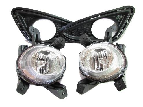 Kit Farol Milha Neblina Hyundai Hb20 2012 14 2015 Botao Trip - Foto 2