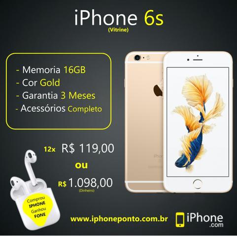 IPhone 6s | GOLD | Somos Loja Física | Aceitamos Troocas