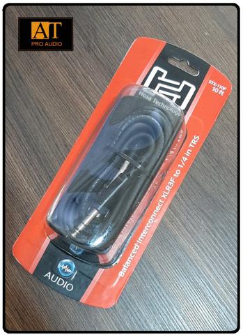Cabo XLR Fêmea x P10 balanceado 3m Hosa profissional estudio ao vivo - Foto 2