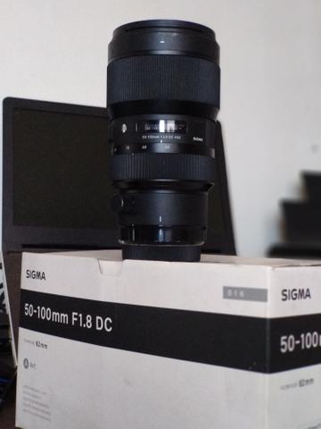 Lente Sigma ART 50-100 1.8 para Canon