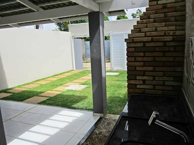 Casas pertinho do shopping eusébio, 3 suítes 3 vagas - Foto 6