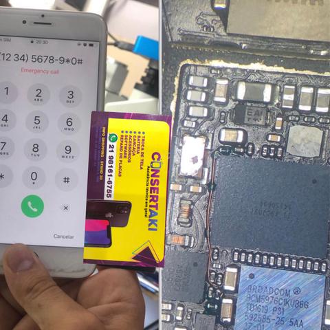 Reparo em placa de IPHONE - Foto 4