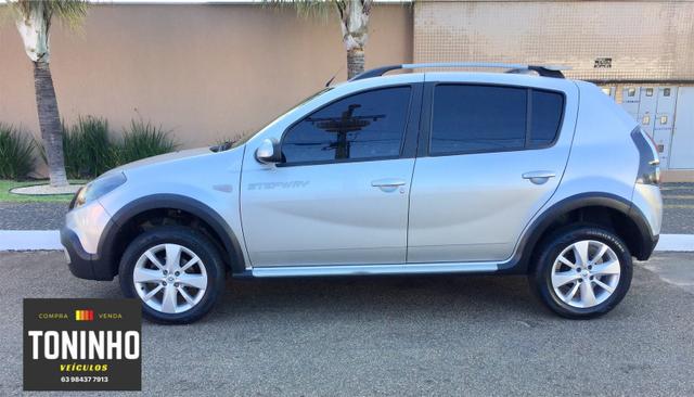 Renault Sandero Stepway 12/12 1.6 manual IPVA 2020 pago - Foto 3