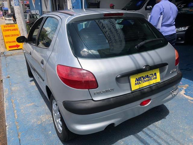 Peugeot 206 Selection 2003 1.0 Gasolina Cinza Estudo Troca e Financio - Foto 4