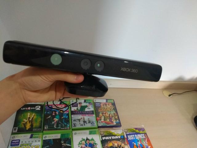 Vendo kinect vai com todos os jogos