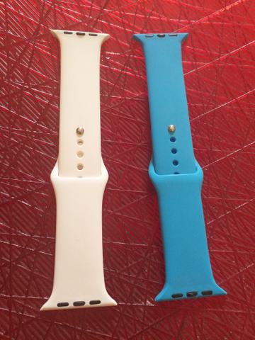 Vendo essa duas pulseiras de smartwatch