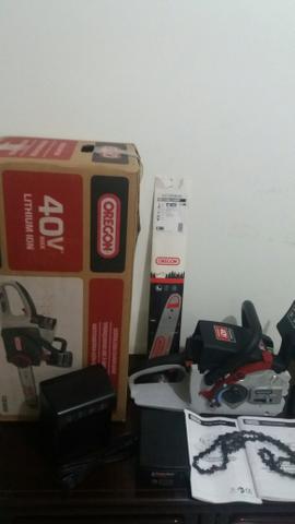 Vendo motoserra a bateria oregon - Foto 2