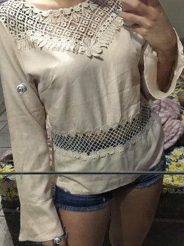 Blusa manga longa