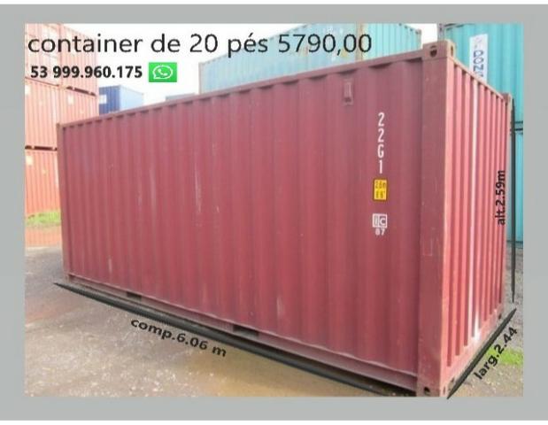 Container marítimo - temos o melhor preço - somos importadores