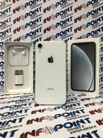 Oportunidade iPhone XR 64GB Branco - seminovo com garantia Apple - Loja Centro Rio