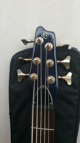 V/T Baixo Strimberg 6 cordas - Foto 3