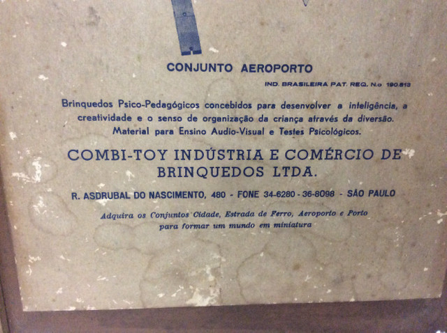 Brinquedo educativo antigo combi-toy - Foto 4