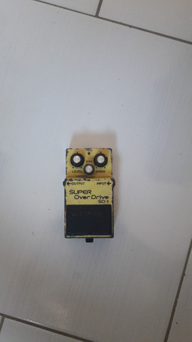 Pedal boss super overdryve made in japan