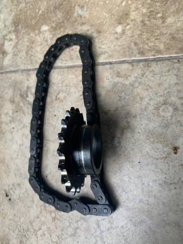 Engrenagem/corrente virabrequim renault sadero/logan 1,6 flex original - Foto 4
