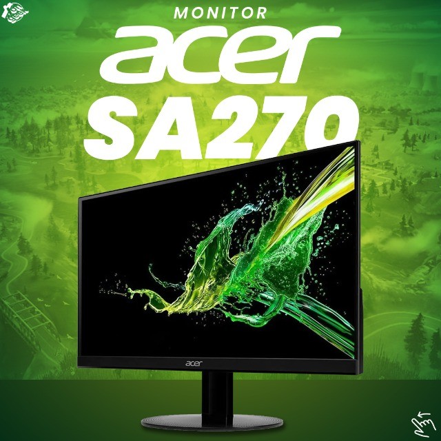 Monitor Gamer Acer SA270 27' IPS | Wide Full HD 75 Hz |  Tempo de Resposta 1 ms | Lacrado