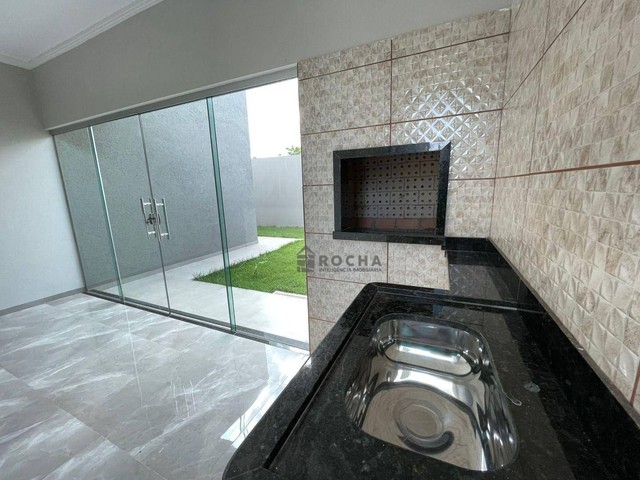 Casa com 3 dormitórios sendo 1 suite, 125 m² por R$ 490.000 - Vila Nasser - Campo Grande/M - Foto 8