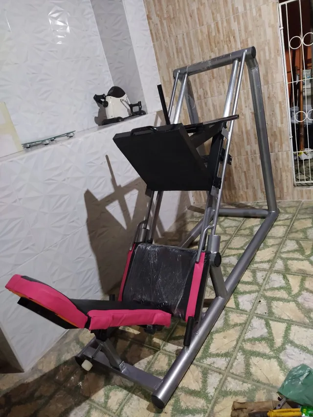 Legue press 45° tubular.