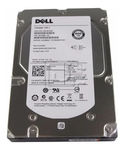 Disco rigido Dell hd 600Gb 15k 3.5 Hd Sas 600gb 15k 3.5 - Foto 2