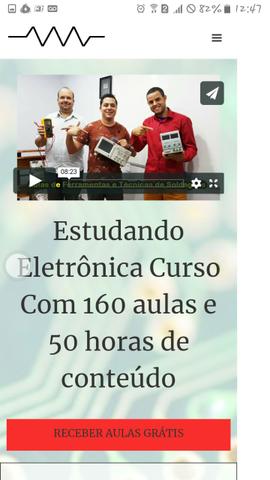 Venha nosso curso de eletronica geral garanta ja seu certificado profissional!!!