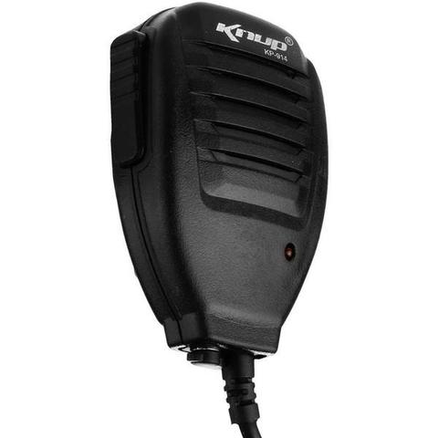 PTT microfone Para Rádio HT Comunicador Knup Kp-914 - Foto 2