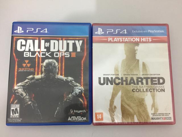 Call of duty BO3 e Uncharted