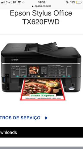 Vendo impressora Nunca usada Epson Stylus Office TX620FDE ou troca em uma smart tv