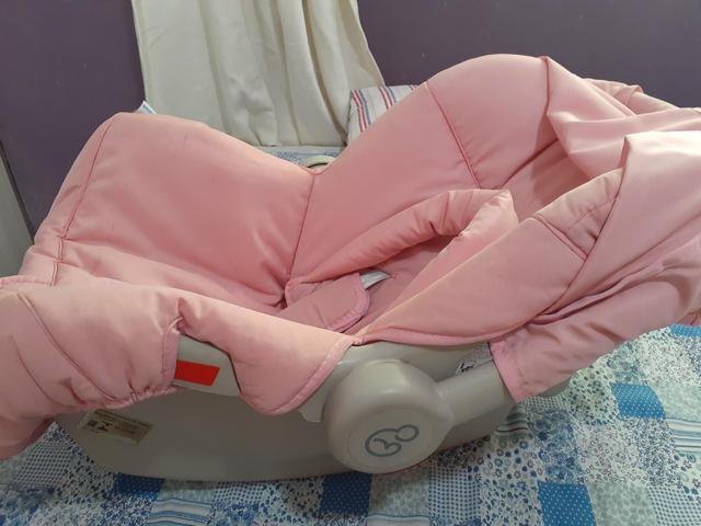 Bebê conforto Piccolino Galzerano Rosa - Foto 4