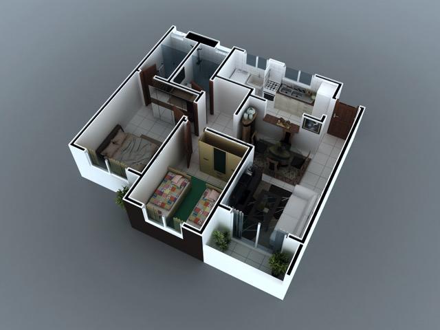 Apartamento em Nova Parnamirim, 2 Quartos (1 suíte) - Foto 7