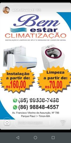 Instalação, manutenção, limpeza e consertos de máquinas de lavar em geral
