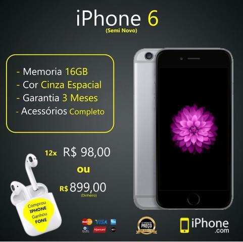 IPhone 6 | Cinza Espacial | Somos Loja Física