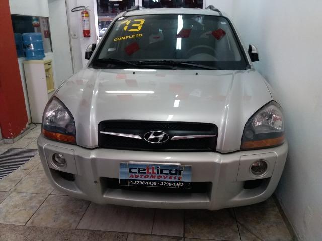 Hyndai Tucson Top autom. noiva troco e financio aceito carro ou moto maior ou menor valor - Foto 13
