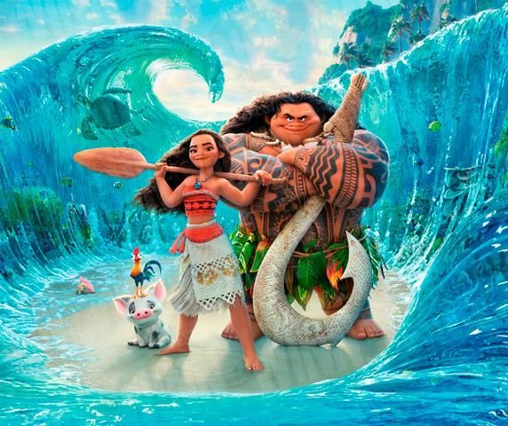 Painel de Festa Infantil Moana Rei Leão Show da Luna - Foto 3