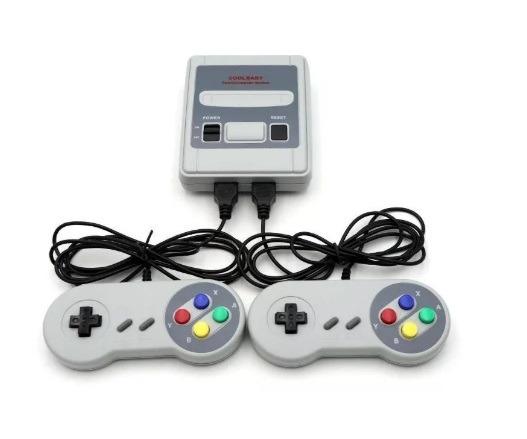 Super Mini Sfc Com 620 Jogos 8-bit E 2 Controles